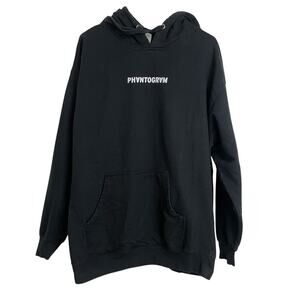 Phantagram Hoodie Sweatshirt XL Unisex Black Pullover Concert Music Independent